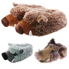 Tier Hausschuhe Wildschwein