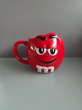 M&M's World Tasse Rot – 3D Gesicht – Kultiger Sammlerbecher