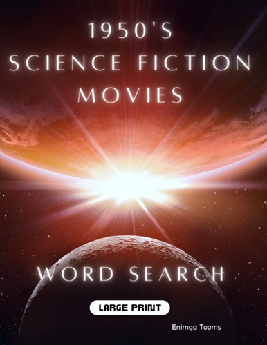 1950s sci movie - sci-fi, word