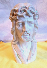 Büste-Jesus Skulptur aus Gips/Aus Nachlass