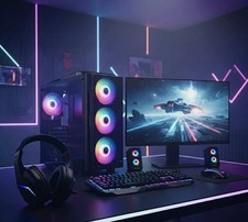 22" Full Setup Gaming PC