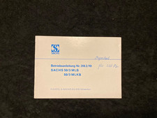 Betriebsanleitung sachs 3 - sachs, 50/3