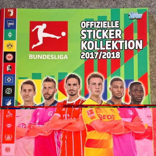 Topps bundesliga stickeralbum - topps,