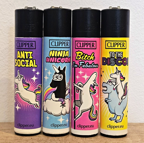 Clipper feuerzeuge 4er set - clipper,