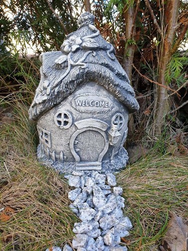 Gartenfigur feenhaus xxl - gartenfigur,