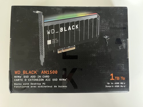 Black an1500 nvme - black,