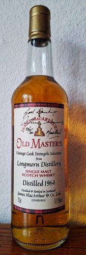 Whisky old master - whisky, longmorn