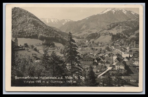 Ansichtskarte hollenstein - ansichtskarte, an
