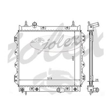 Wasserkühler Kühler Chrysler