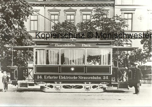 Altes foto straßenbahn - foto"-,