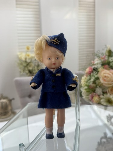 Puppe interflug ddr stewardess - interflug,