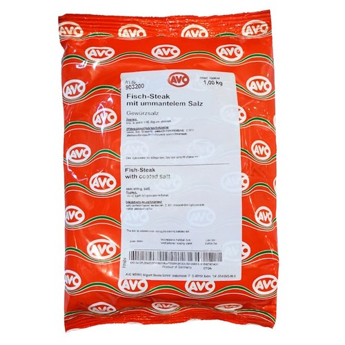Fisch steak gewürz 1kg - steak,