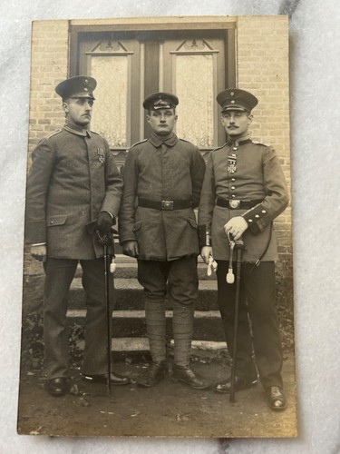 Fotokarte deutsche soldaten - deutsche,