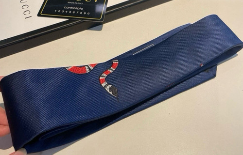 Gucci herren krawatte - gucci, blau