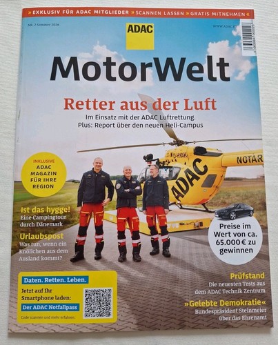 Adac motorwelt 2026 retter - motorwelt,