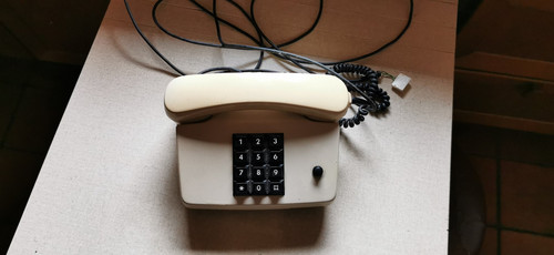 Altes telefon mit - mit, tasten