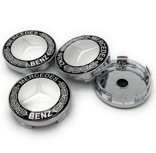 4x 60mm Nabendeckel Radkappen