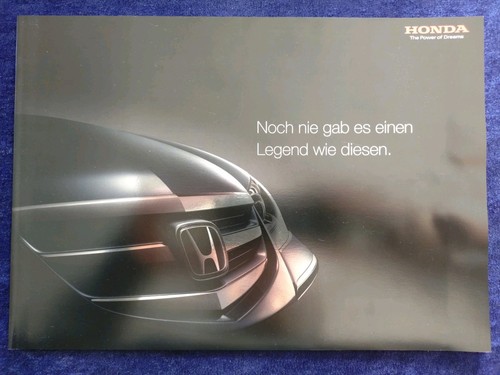 Honda legend prospekt - prospekt,