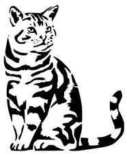 9 Tier Katze Hund Mylar