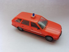 Herpa BMW 325i Touring RAL 3024 Tagesleucht 1:87 Feuerwehr Fire Dept ein Spiegel