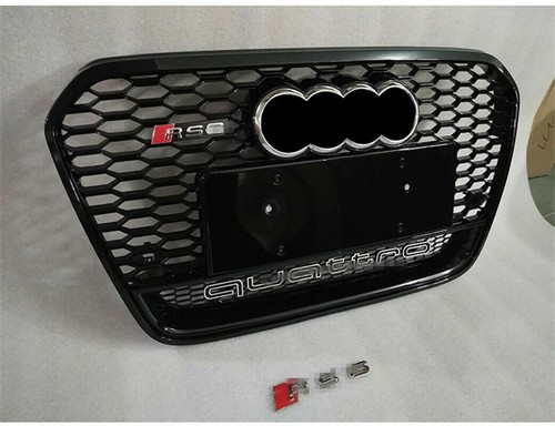 Rs6 stil schwarz chrome - rs6, schwarz+chrome