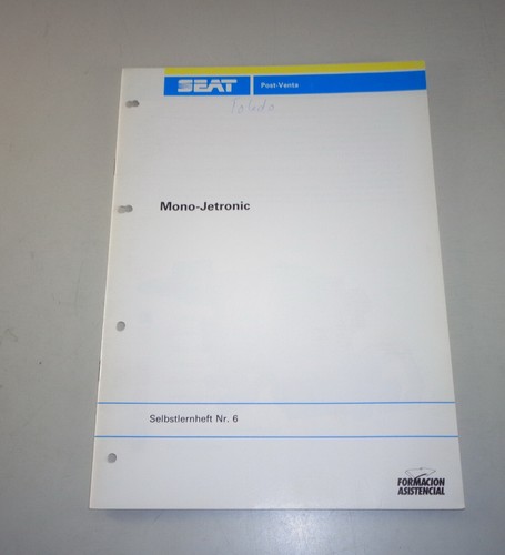 Ssp mono jetronic - mono-jetronic, seat