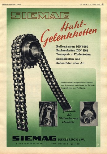 Siemag stahl gelenkketten - siemag,