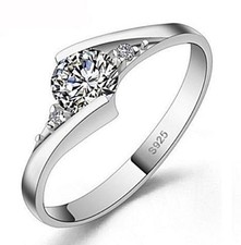 Damen Ring 925 Sterling Silber