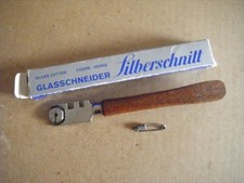 Glasschneider (SILBERSCHNITT)  mit Holzgriff  *******  Gebraucht