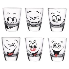 WODKA GLÄSER SMILES 25ML 6