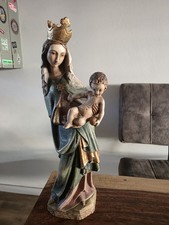 Madonna Figur Mit Kind Aus