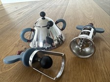 Alessi Zuckerdose, Korkenzieher, Flaschenverschluss Michael Graves