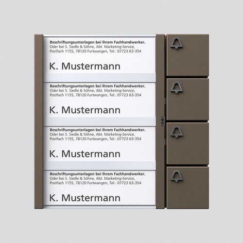 Siedle söhne tasten modul - siedle&söhne, tasten-modul
