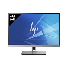HP EliteDisplay E243i 24 Zoll Monitor 1920x1200 WUXGA IPS 5ms Silber Bildschirm