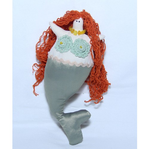 Stoffpuppe meerjungfrau - stoffpuppe,
