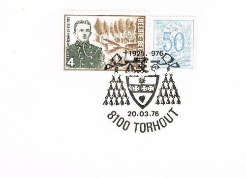 Belgien sonderstempel torhout - belgien,