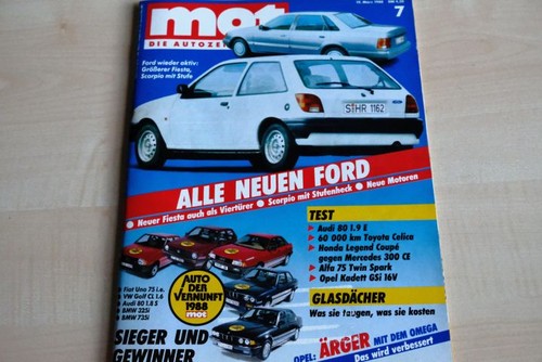 Mot 1988 audi 80 1 - 80, 1.9