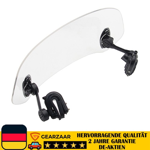 Einstellbar klar windschild - klar,