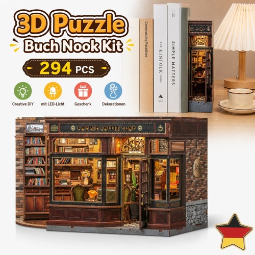 Diy book nook - nook, holzpuzzle