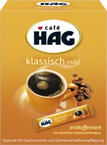 Kaffee hag mild entkoffeiniert - hag,