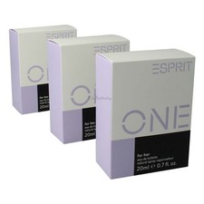 3 x Esprit One For Her Edt 20