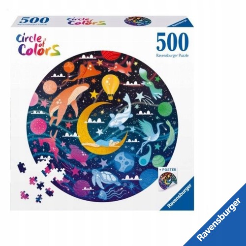 Ravensburger 500 teile rund - 500,