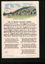 Lied-AK Anton Günther: Gottesgab am Spitzberg 