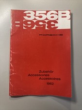 1962 Porsche 356 B Zubehör Prospekt Katalog / Auto Oldtimer