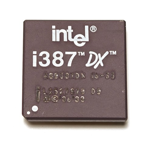 Historischer intel 387 - historischer,