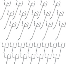 30 Stück Lochwand Haken, Lochblech Werkzeugwand, Pegboard Für Werkzeughalter Wan