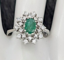 Damen Ring 585/14K Weißgold