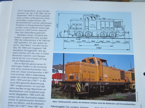 Bahn lokaufrisse diesel v - diesel,