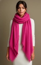 Kaschmirtuch – 100 % reines handgefilztes Kaschmir, handgefertigt in Nepal Luxus