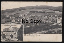 #1628 AK Oberdieten Breidenbach Kr. Marburg-Biedenkopf Gastwirtschaft Thomae
